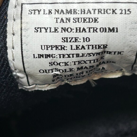 Steve Madden Suede Hatrick 215 Lace Up Brown Dress Shoes Size 10 - Picture 7 of 9